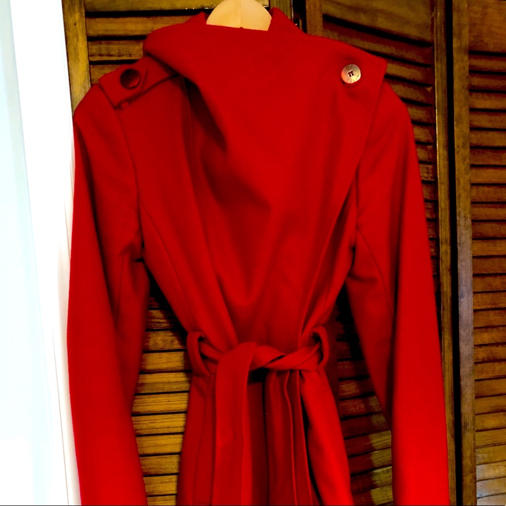 Gorgeous red long coat